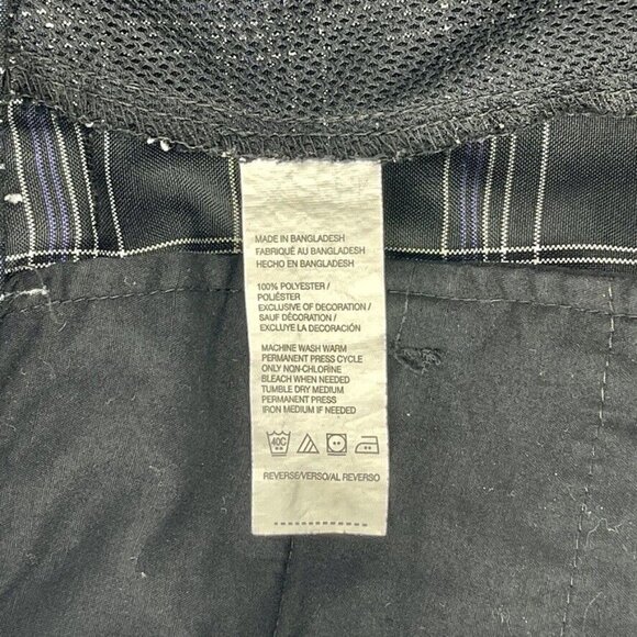 Izod Mens Size 36 Blue Plaid Golf Shorts 100% Polyester - Picture 6 of 8